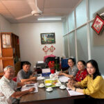 MTTQ P Bình Lợi Trung họp với Hội CTNXP P.1.