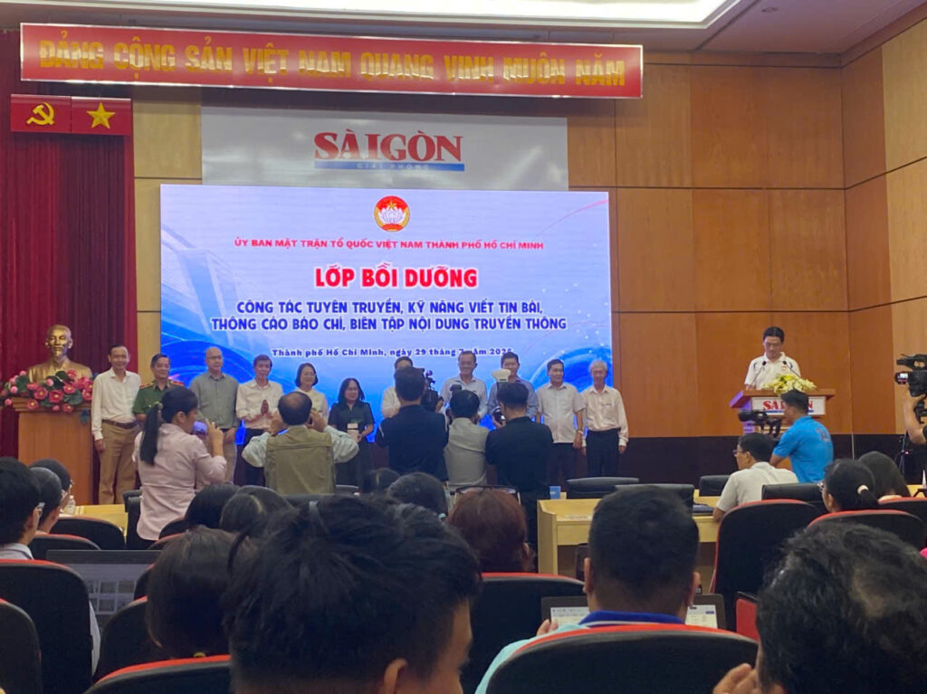 Cám ơn đồng hành tổ chức